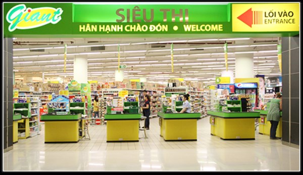 Dự án chiếu sáng: Siêu thị Giant